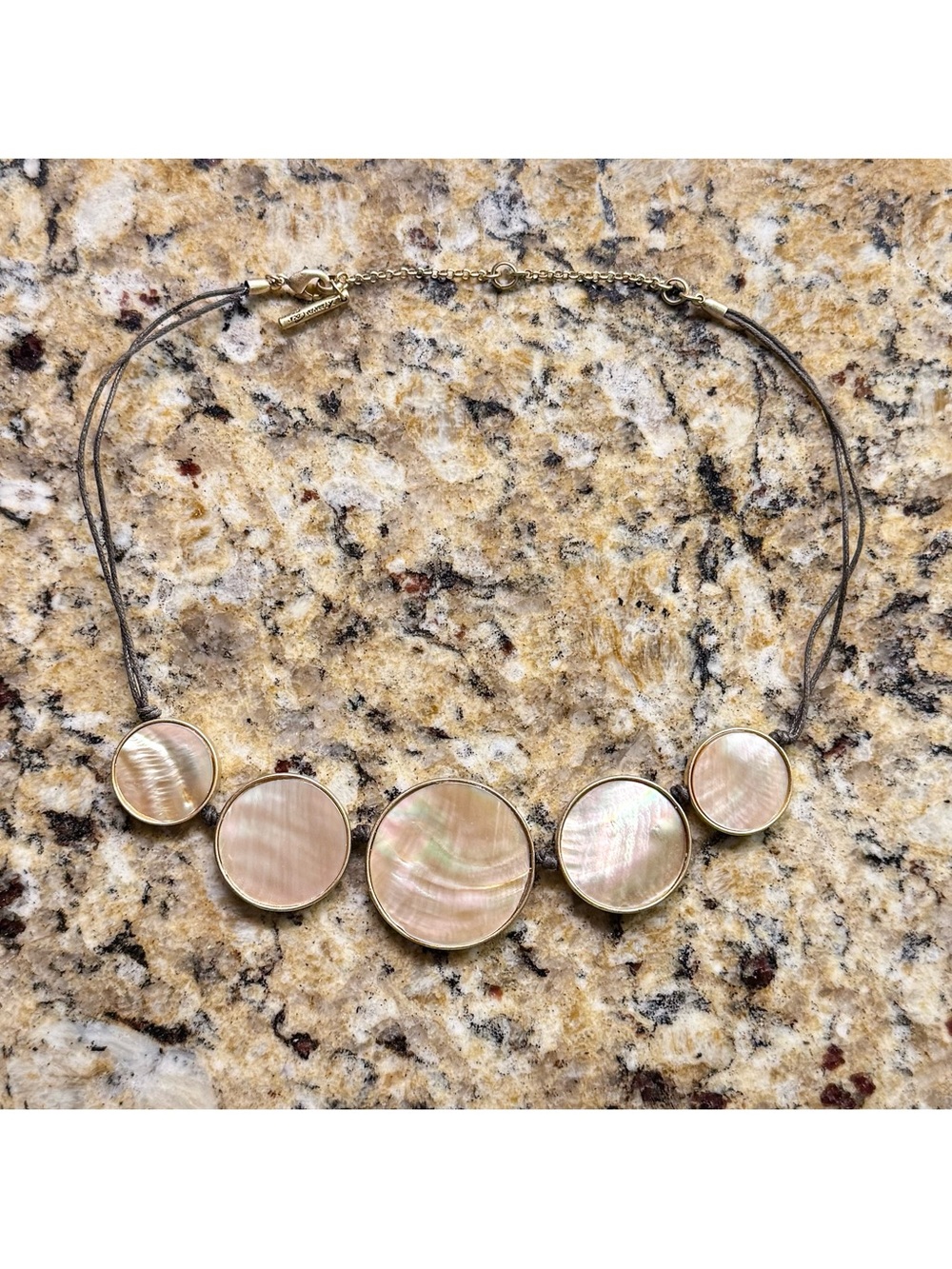Vintage Kenneth Cole New York Shell Necklace